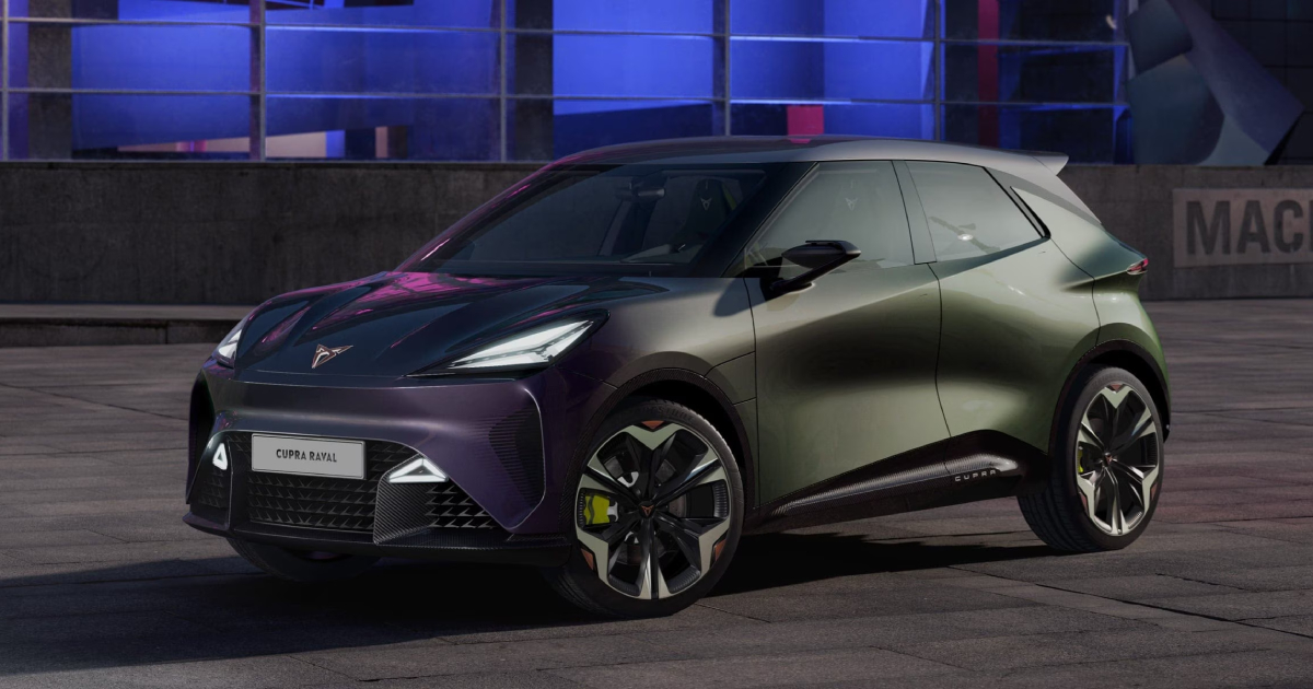 Cupra Raval elbilen kommer att ha en räckvidd på upp till 440 kilometer.