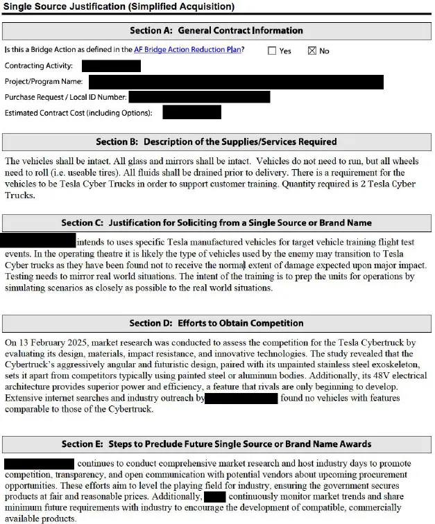 Rationella för att köpa en Tesla Cybertruck för att använda som ett målfordon