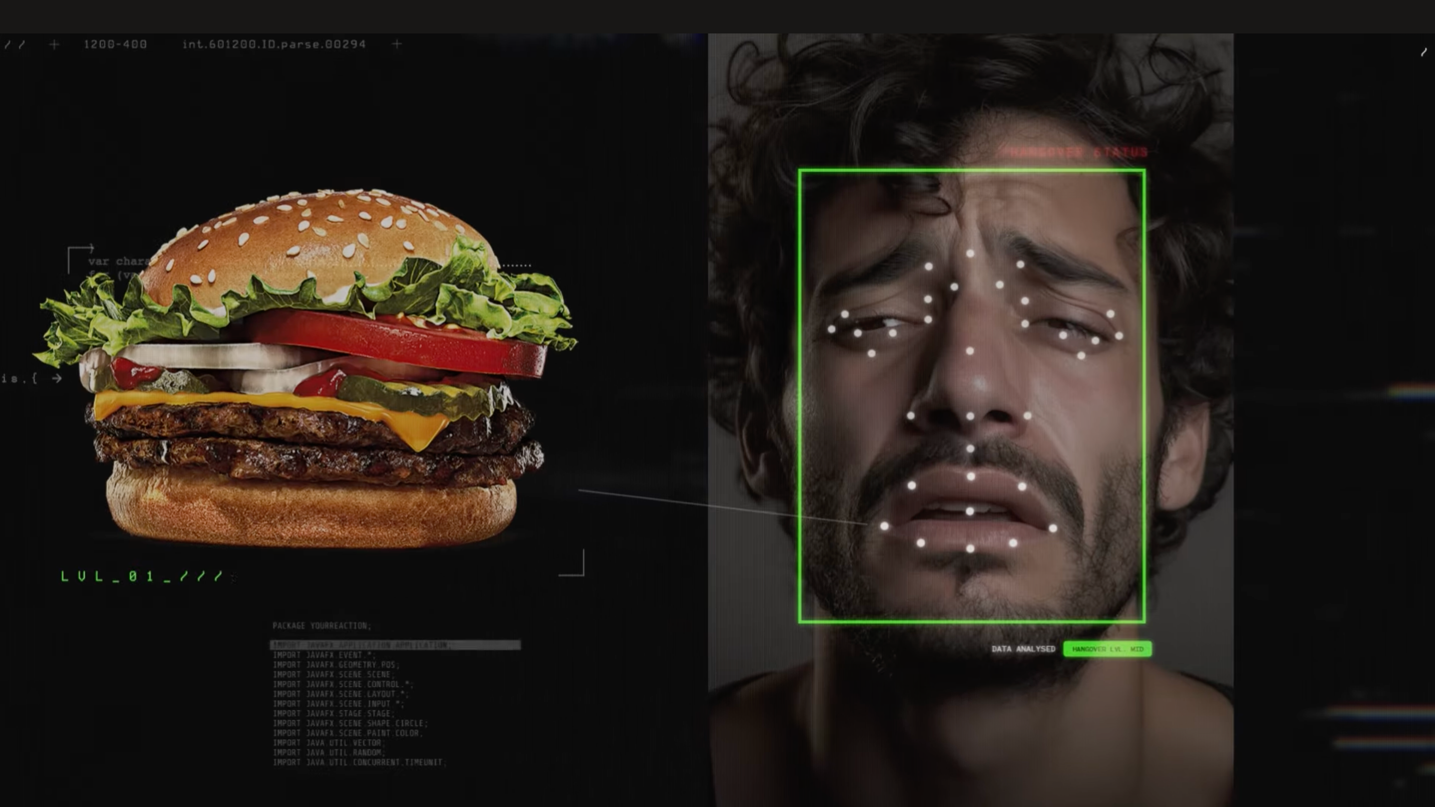 Burger King har lanserat en skanningsapp för "bakfyllenivå" för att ge ut rabatter