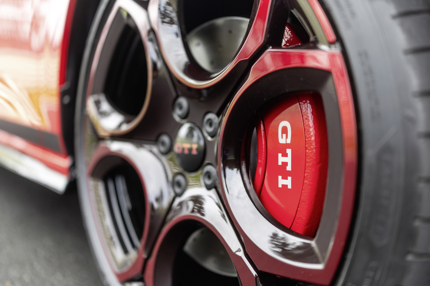 Interiör av Golf GTI Edition 50