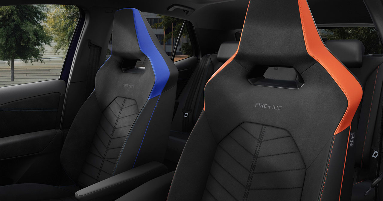 Bakvyn av ID.3 GTX FIRE+ICE