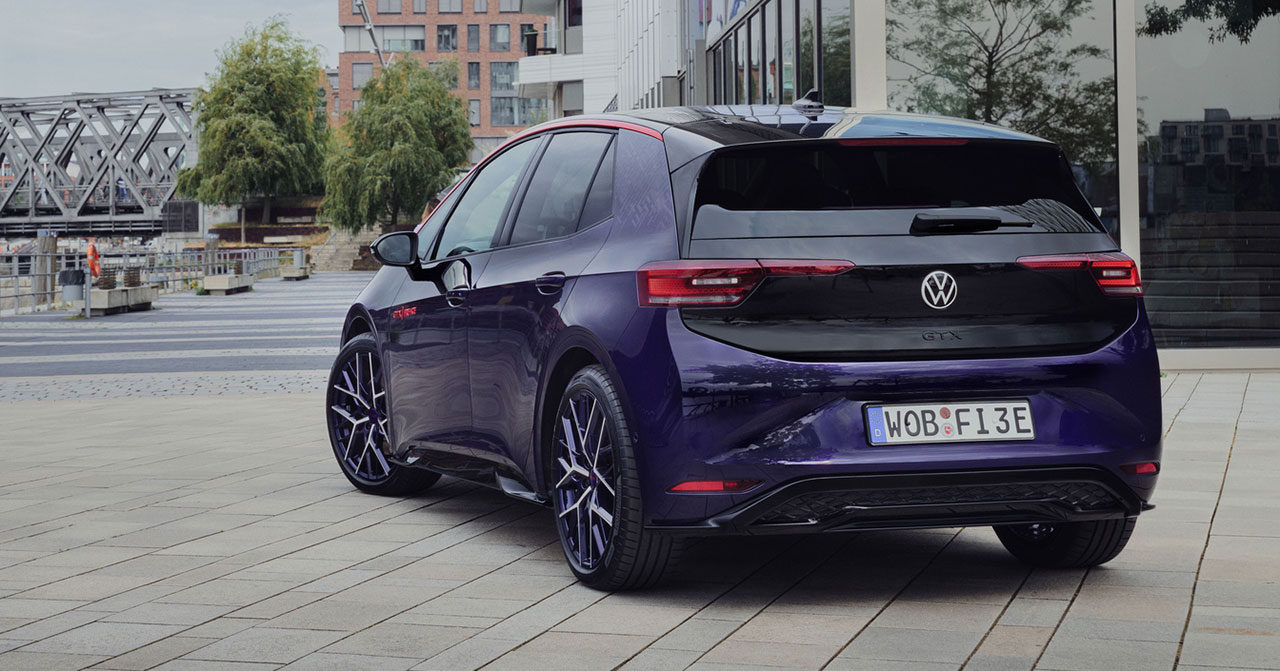 Elegant hatchback ID.3 GTX FIRE+ICE