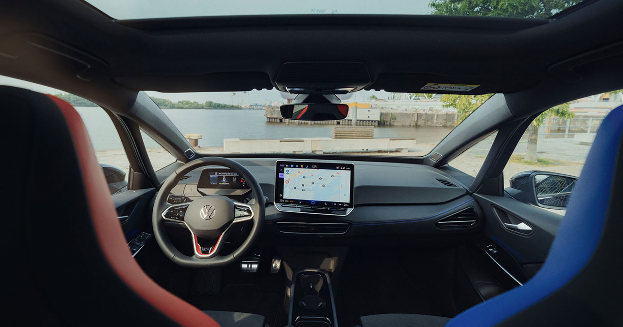 Dynamisk foto av ID.3 GTX FIRE+ICE