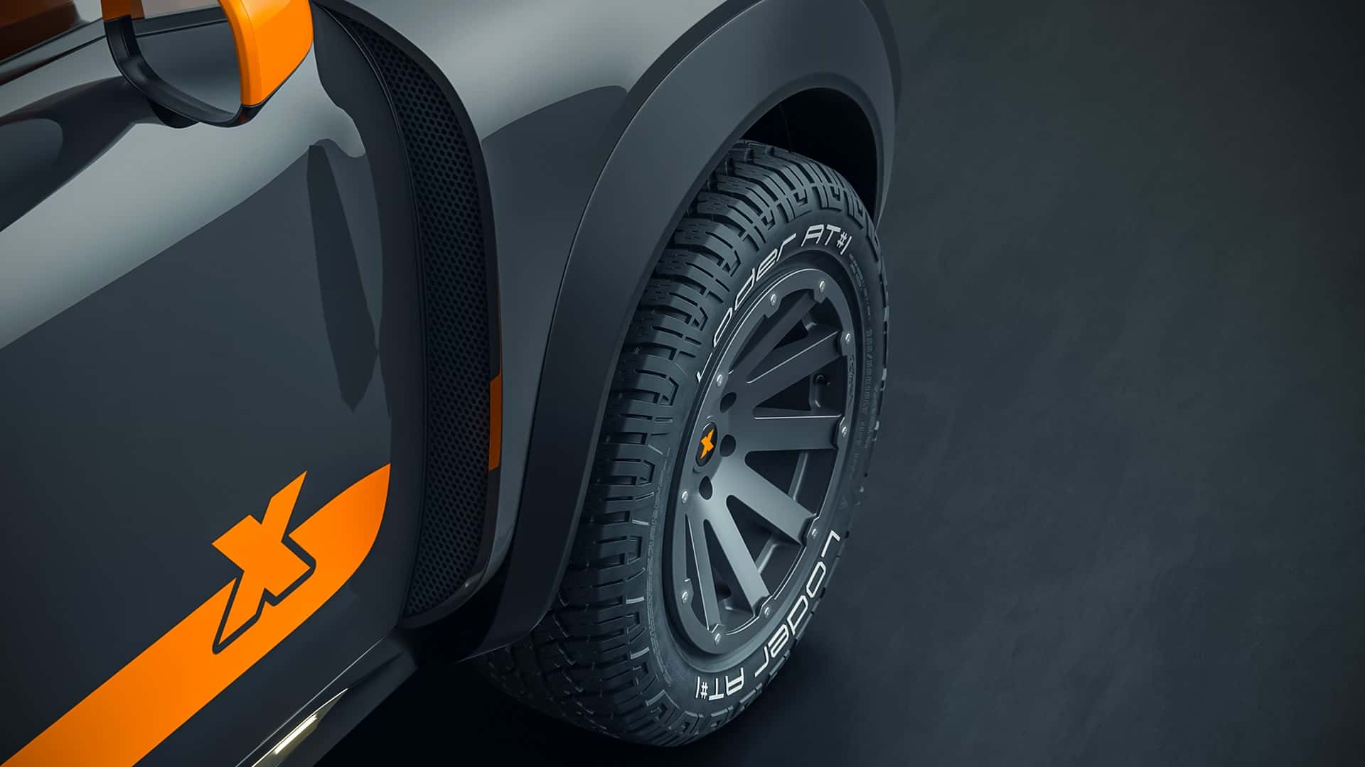 Mini Countryman i Dakar Rally-stil, vy 4