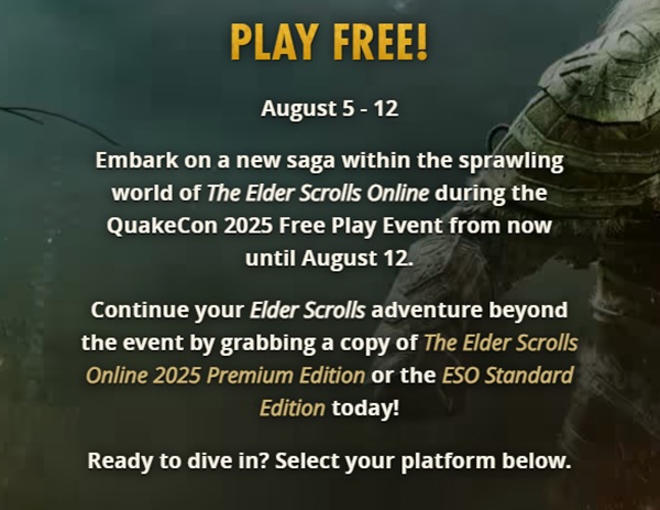 The Elder Scrolls Online affisch