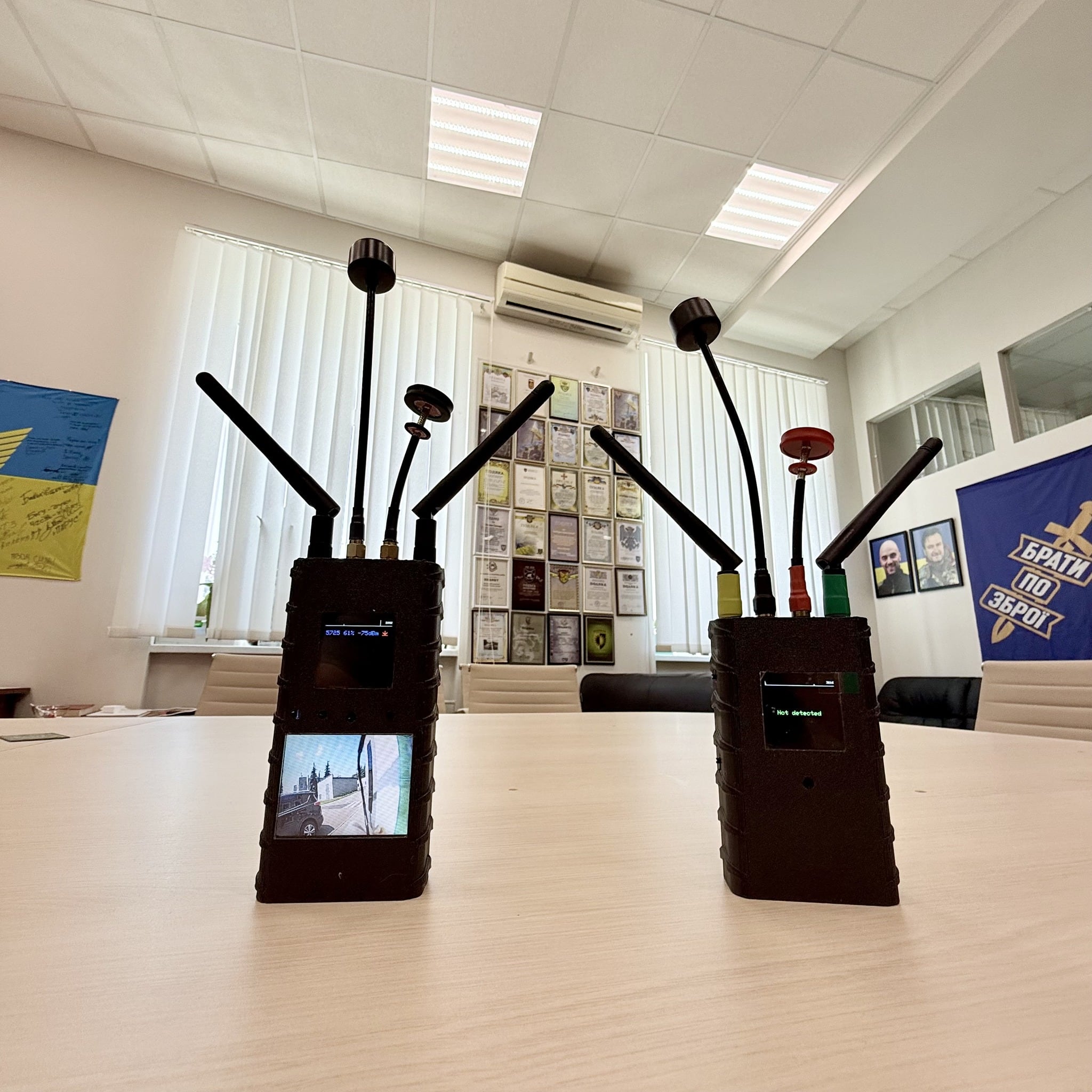 Den nya generationen av drönarfinnare har en skärm