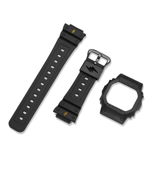 G-Shock DWE-5600JB-1A9ER klocka i svart med svart armband