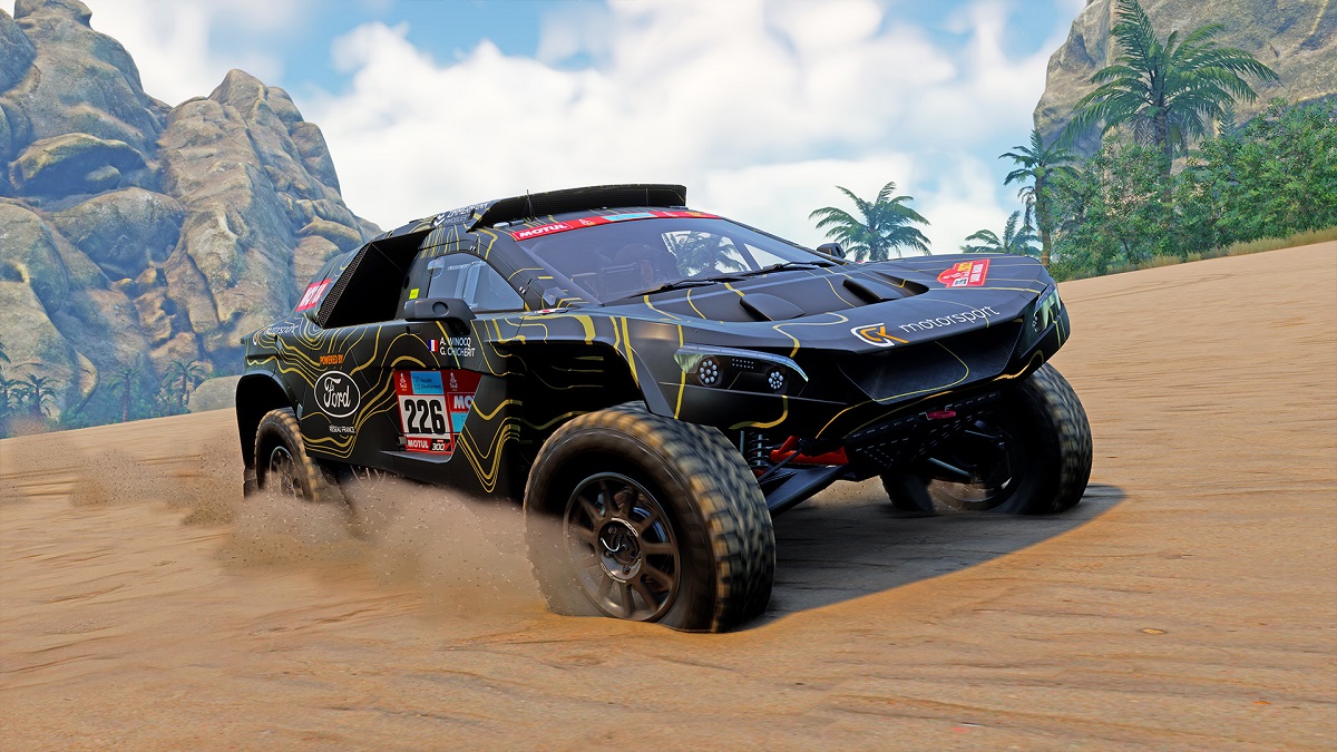 Utdelningen av bilsimulatorn Dakar Desert Rally har startat på Epic Games Store