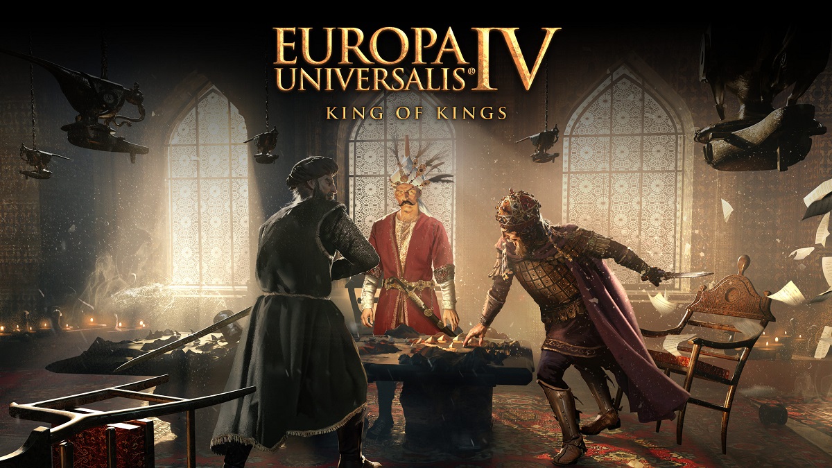 För det populära historiska strategispelet Europa Universalis IV har ett stort King of Kings-tillägg och en gratis Byzantium-uppdatering släppts