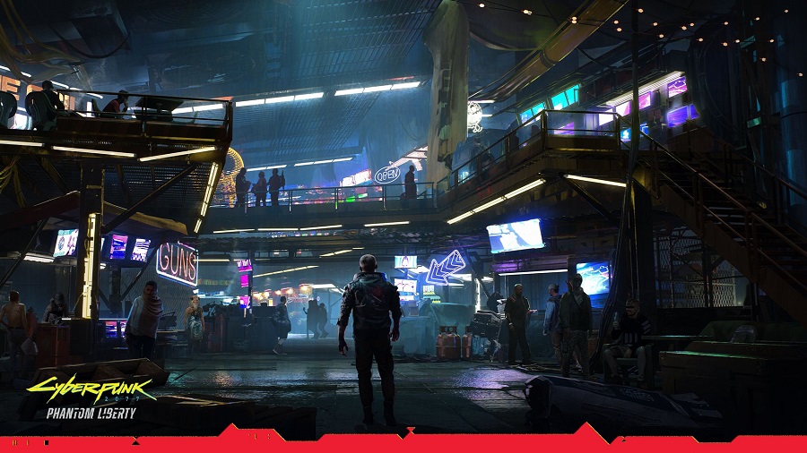 Cyberpunk 2077-utvecklarna har avslöjat atmosfäriska bilder av en av de centrala platserna i Phantom Liberty-expansionen-2