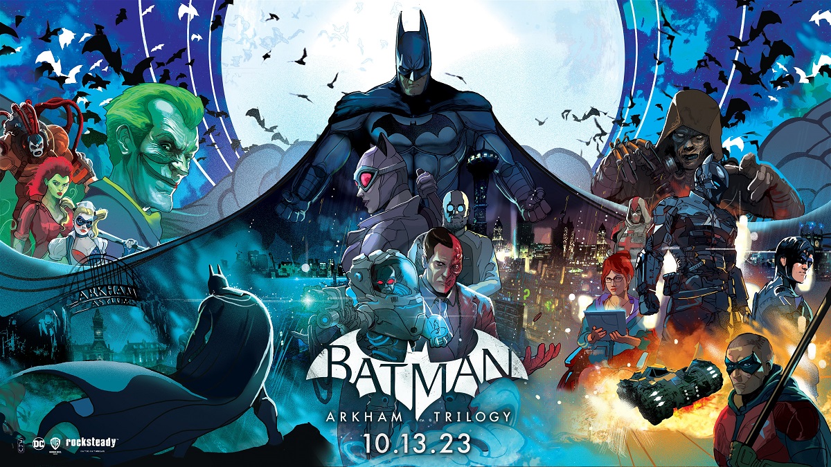 Releasedatumet för Batman Arkham Trilogy till Nintendo Switch har avslöjats