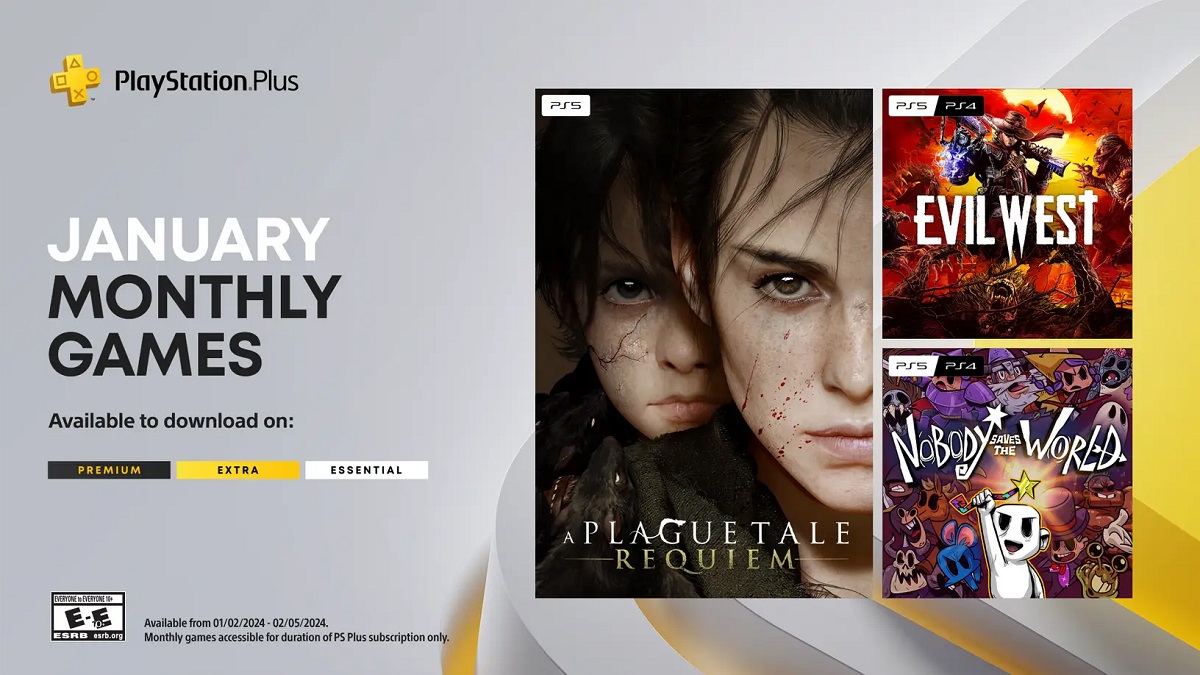 Starta året med ett fantastiskt erbjudande från Sony: PS Plus-prenumeranter får A Plague Tale: Requiem och två fartfyllda actionspel i januari