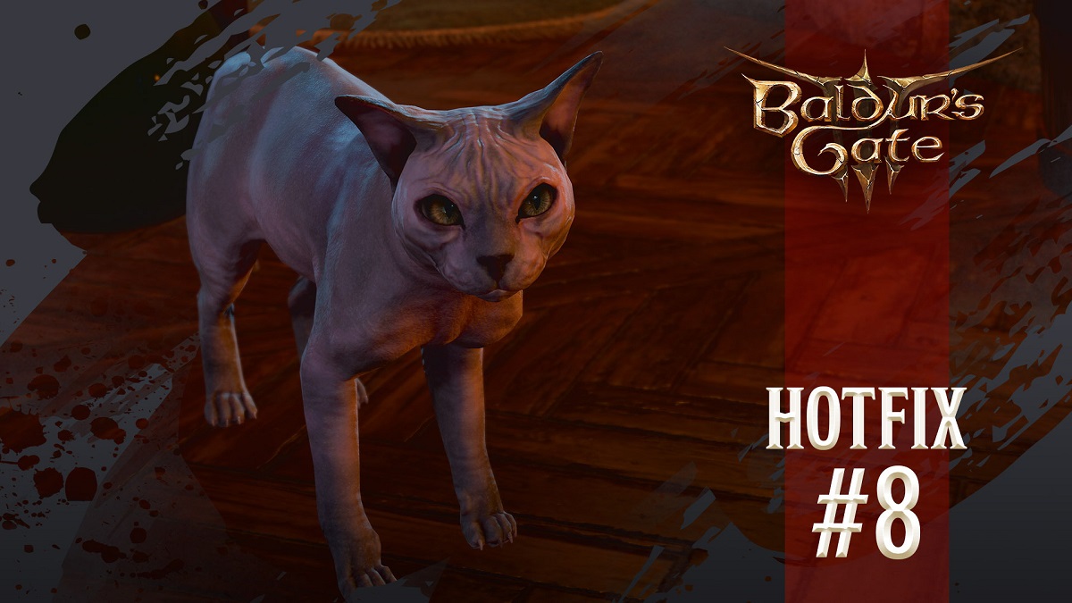 Nytt hotfix för Baldur's Gate 3: buggar fixade, kritiska misstag åtgärdade och den skalliga katten är äntligen skallig igen