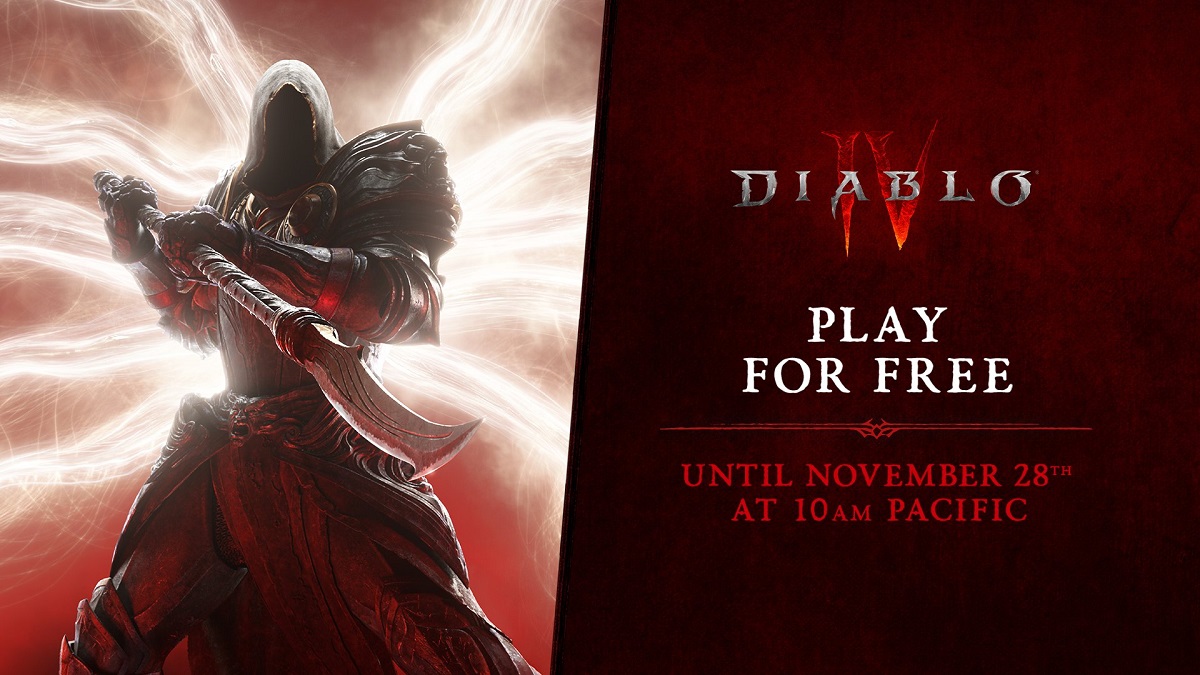 Blizzard erbjuder Steam-användare en gratis testversion av Diablo IV och 40% rabatt på spelet