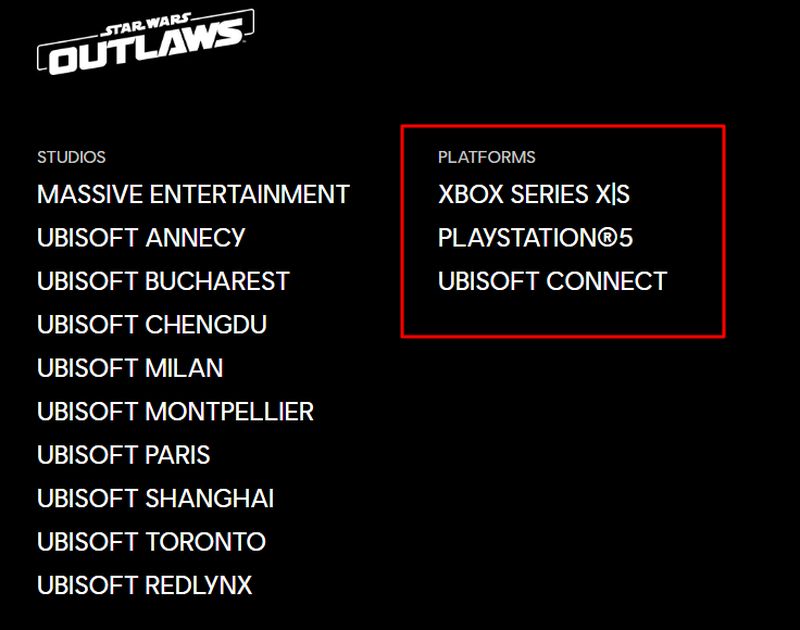 Steam- och EGS-användare kommer inte att kunna köpa Star Wars: Outlaws. Det lovande actionspelet kommer endast att finnas tillgängligt för PC-spelare på Ubisoft Store och Ubisoft Connect-2