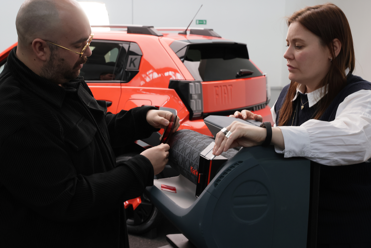 Fiat Grande Panda Kartell färgpalett