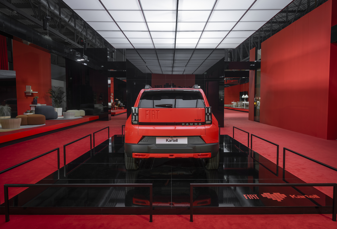 Fiat Grande Panda Kartell i olika vinklar