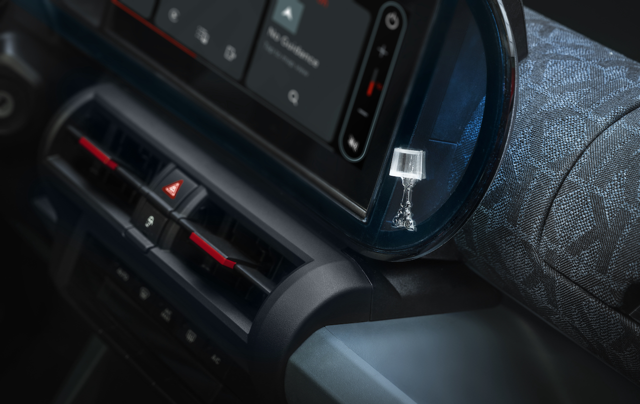 Modern teknik i Fiat Grande Panda Kartell