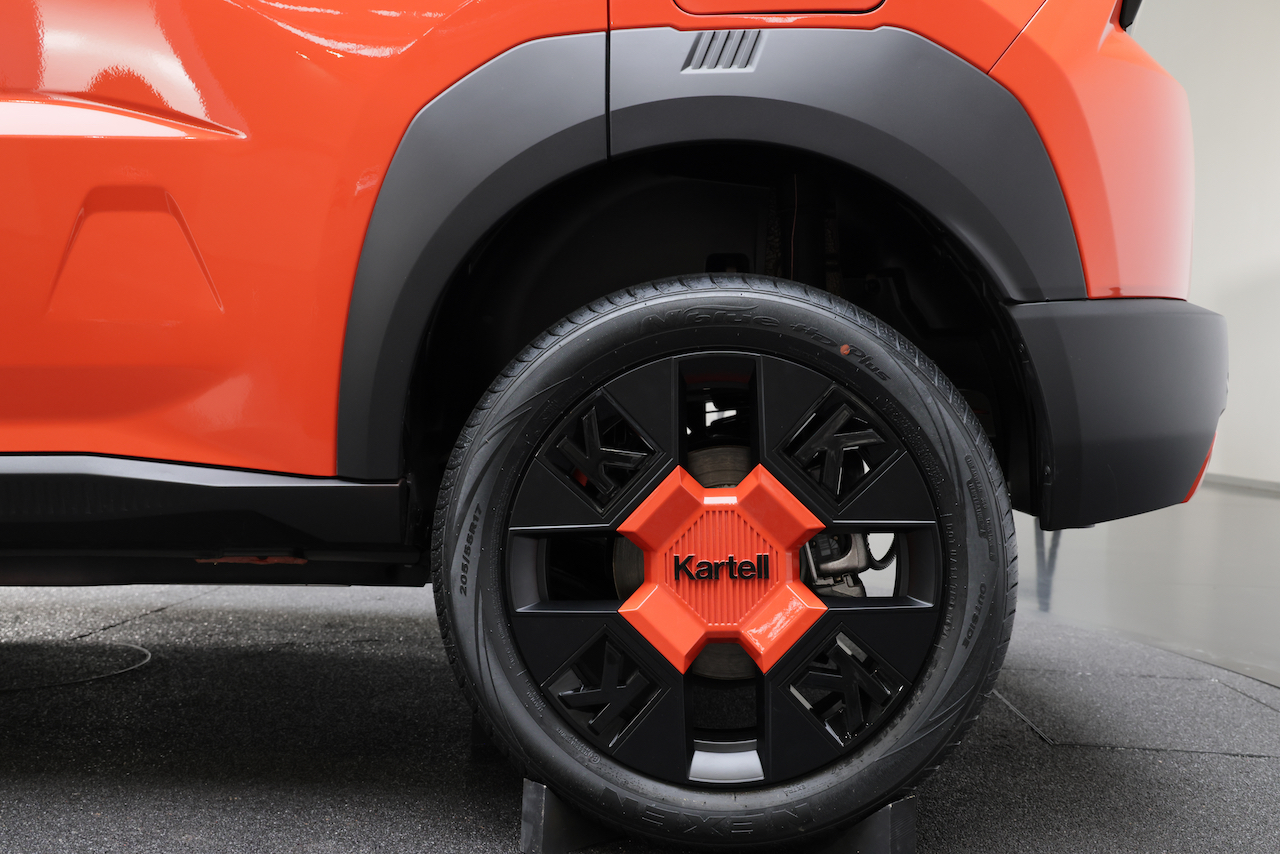 Fiat Grande Panda Kartell formdynamik