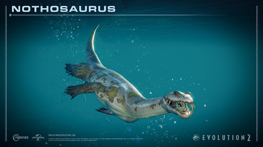 Utvecklarna av Jurassic World Evolution 2 har tillkännagivit ett nytt tillägg som kommer att introducera fyra jättar från de förhistoriska haven i spelet-5