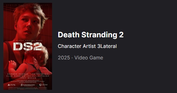 Death Stranding 2 kommer att släppas 2025 - enligt en av projektets konstnärers sida-2