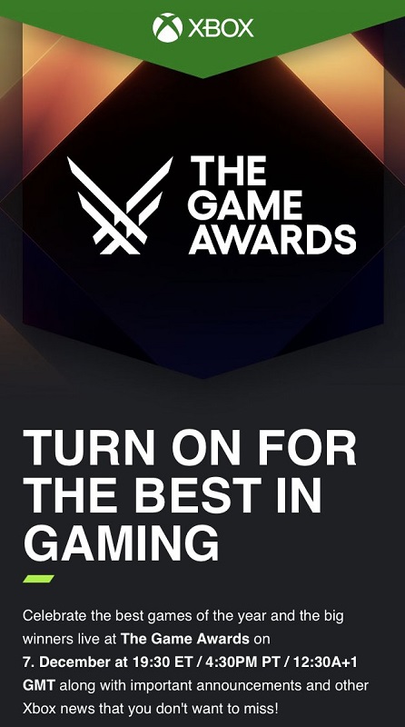 Microsoft har officiellt meddelat att de kommer att delta i The Game Awards 2023 och förbereder några coola tillkännagivanden-2