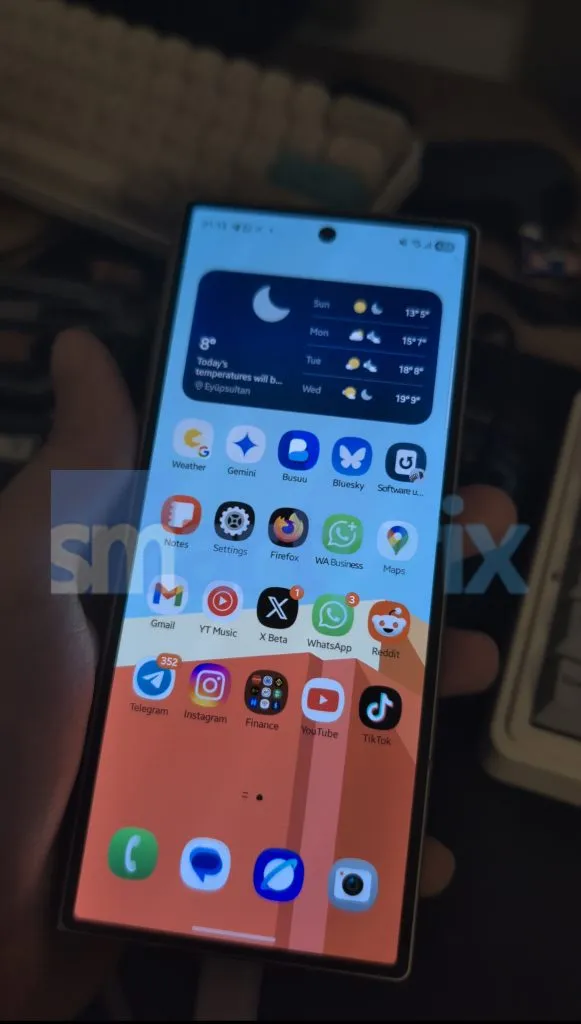 Galaxy Z Fold 6 med ett nytt gränssnitt