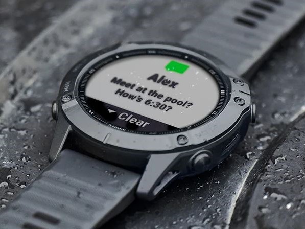 Garmin Fenix 6 smartwatch - uppdatering av programvara