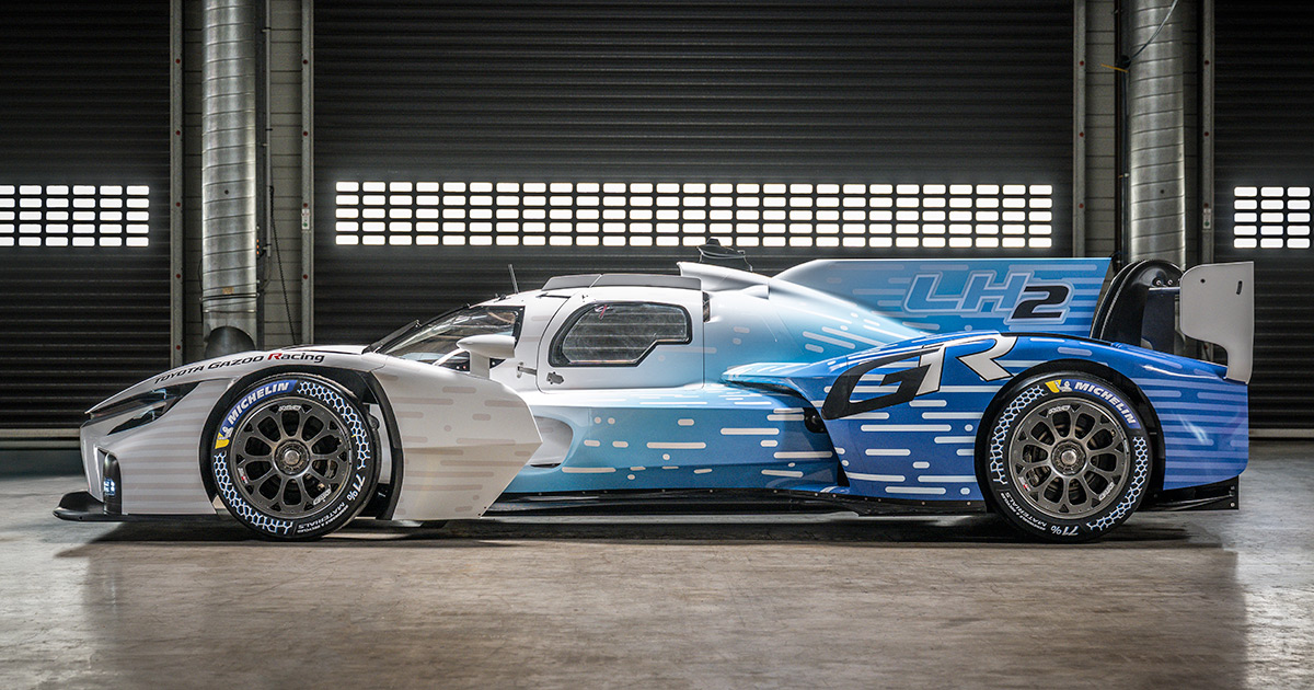 GR LH2 Racing från sidan