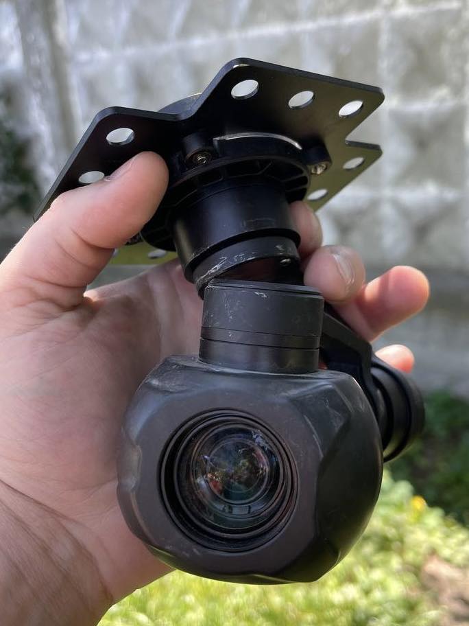 Gerber's drone in use