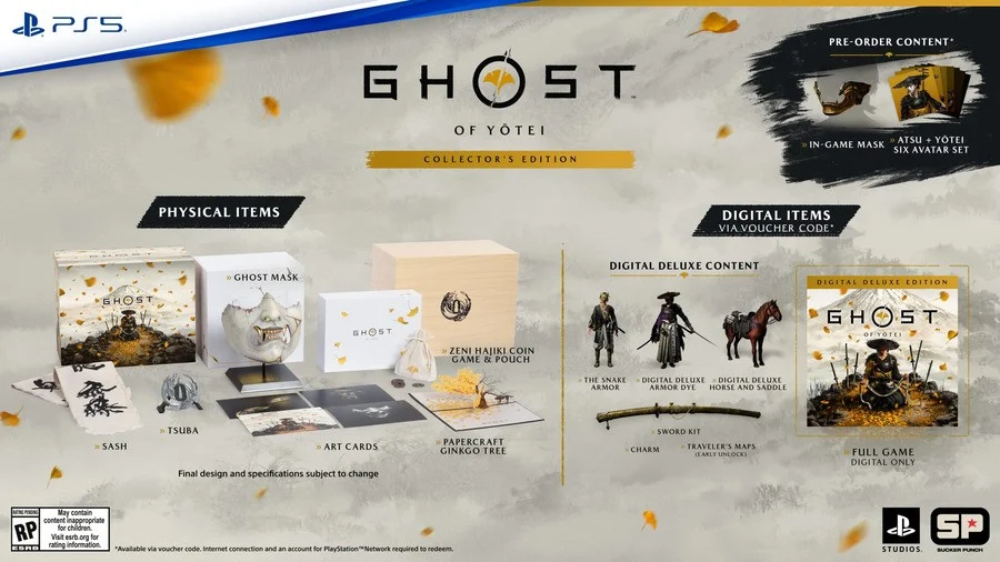 Ghost of Yotei Collector's Edition