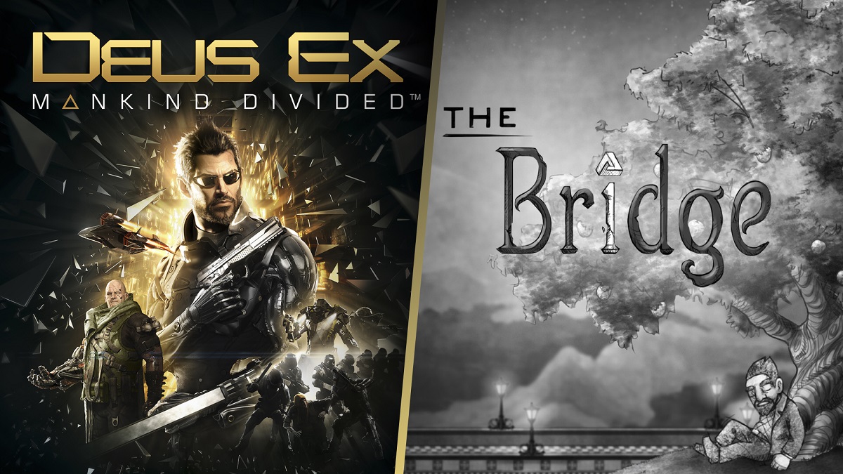 Ett erbjudande som är svårt att tacka nej till: EGS ger bort Deus Ex: Mankind Divided och pusselspelet The Bridge