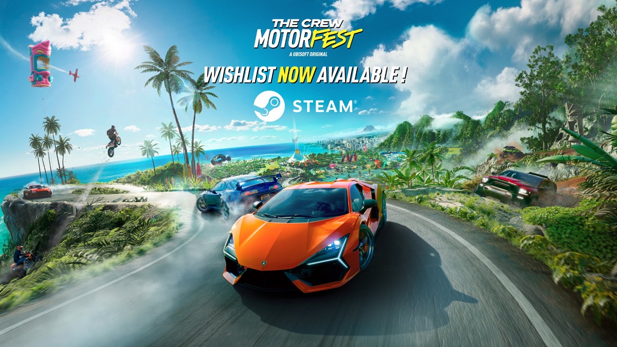Ubisofts racingspel The Crew Motorfest kommer att finnas tillgängligt på Steam i april