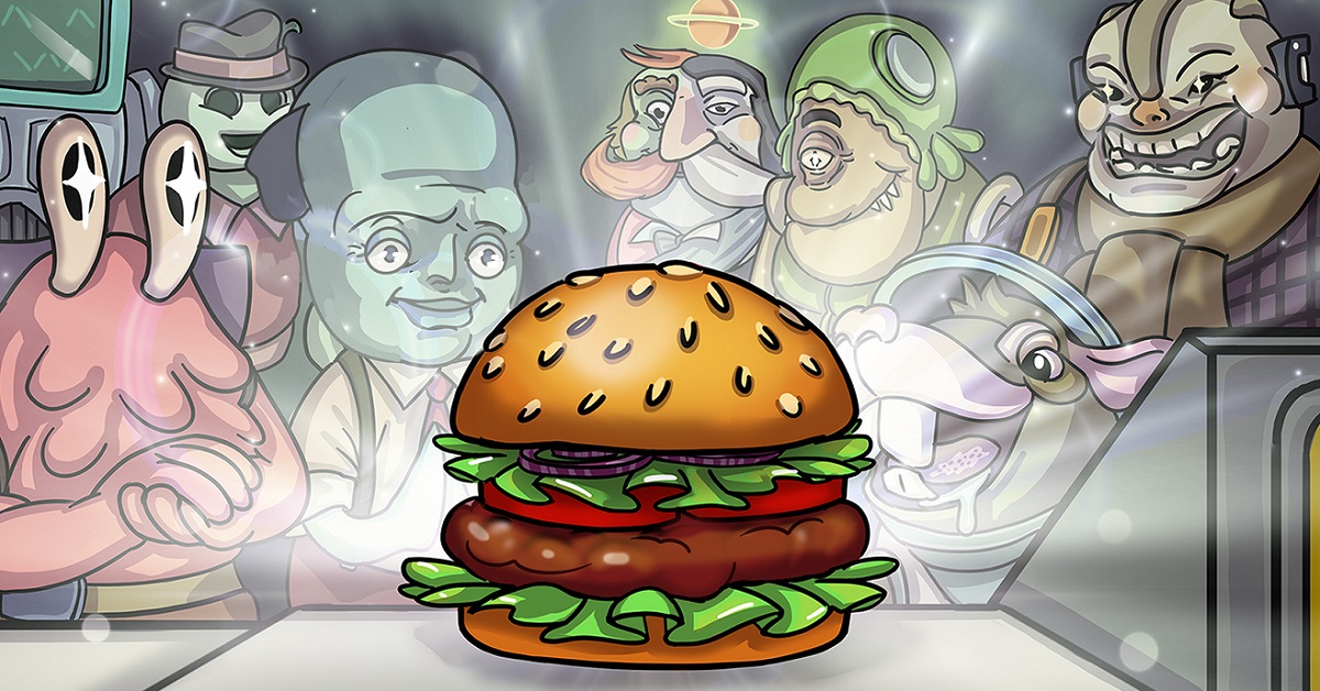 Laga en burgare åt utomjordingarna: en gratis giveaway av roguelite-actionspelet Godlike Burger har lanserats på EGS
