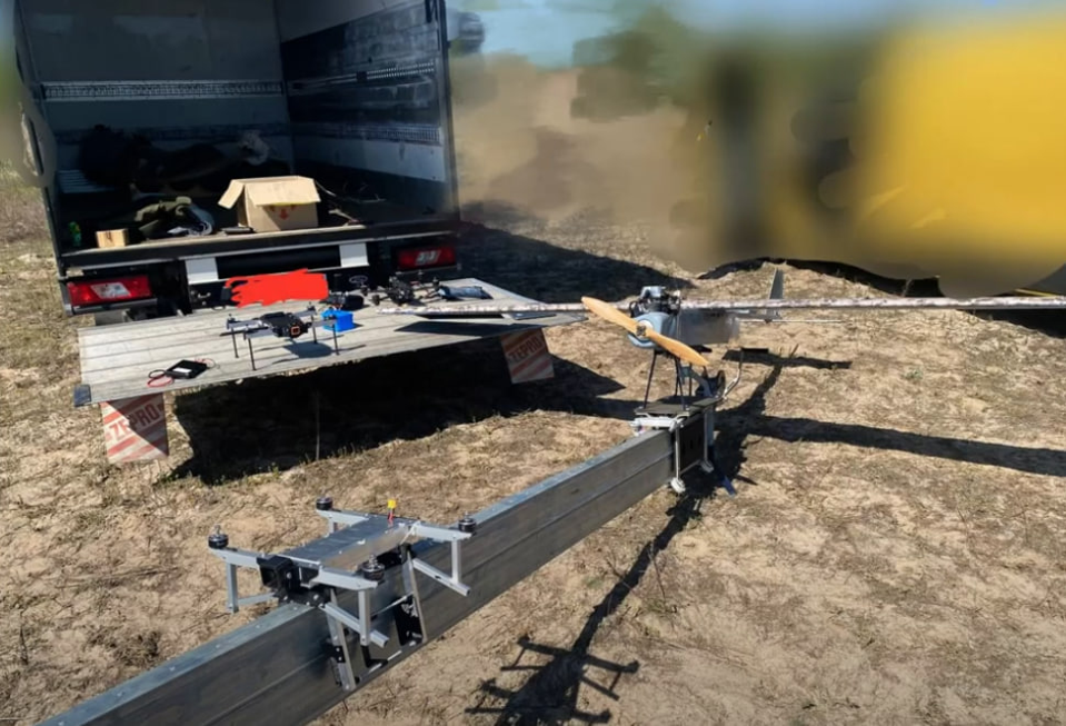 Lanseringskatapult för Gogol-M moderdron