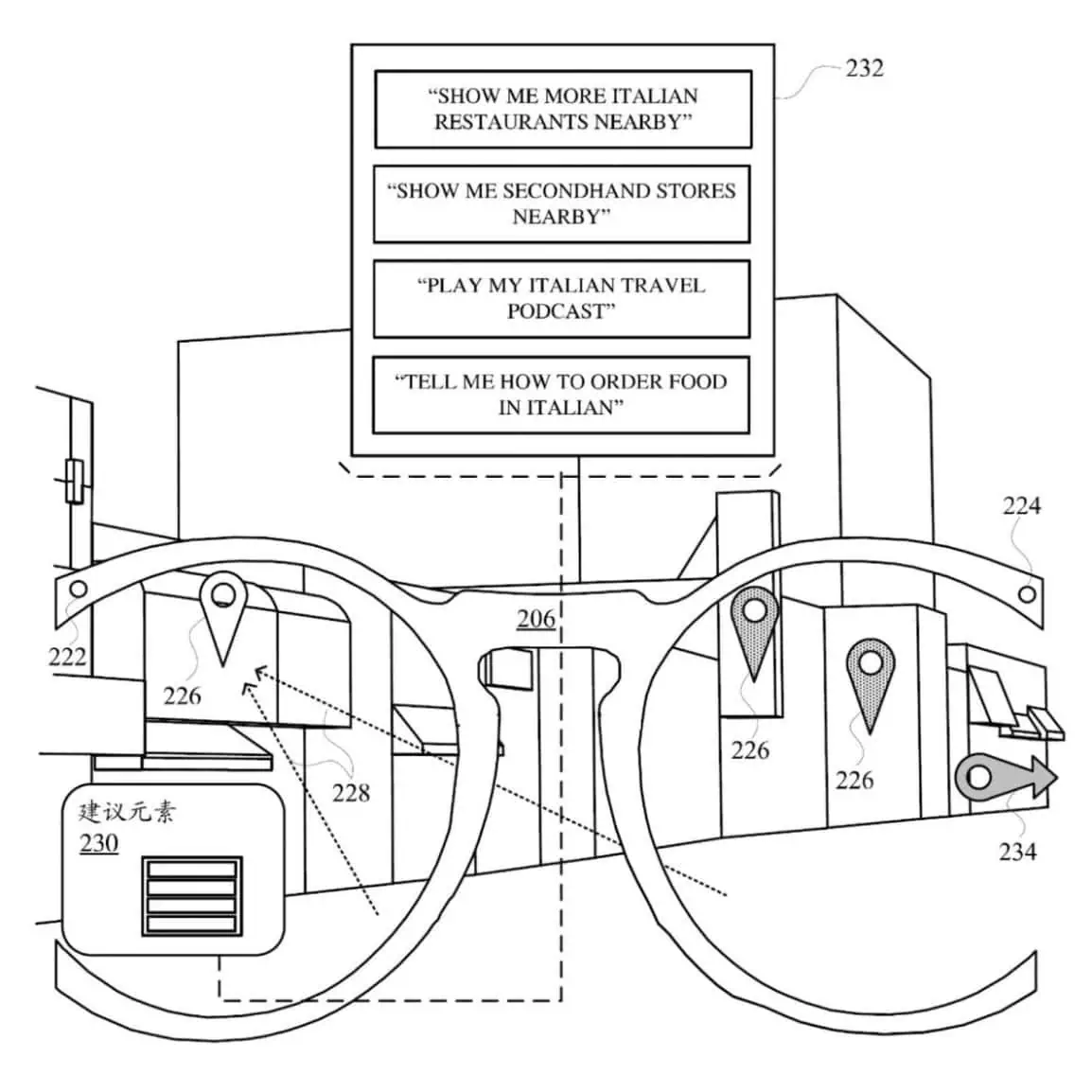 Googles smarta glasögon med eyetracking-teknik