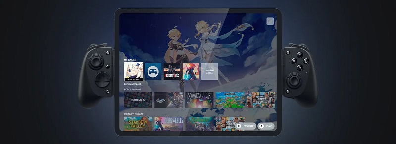 Spelkontroller i aktion