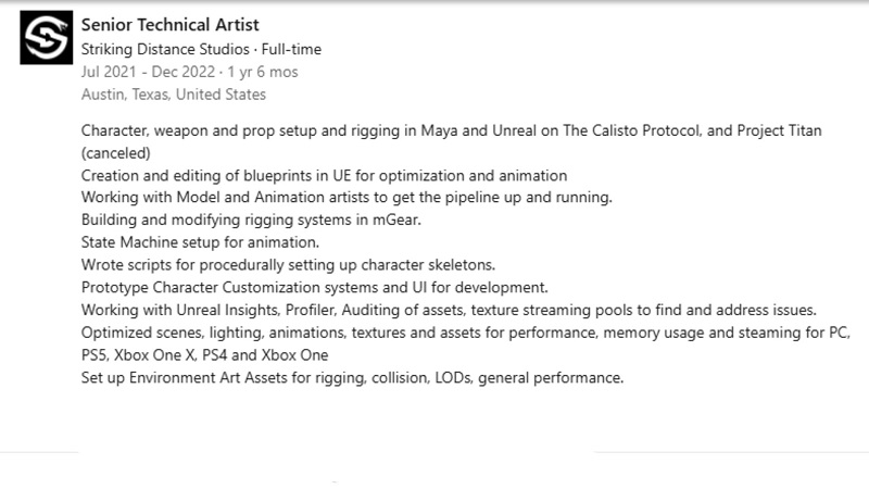 En bild relaterad till avbrytandet av Project Titan