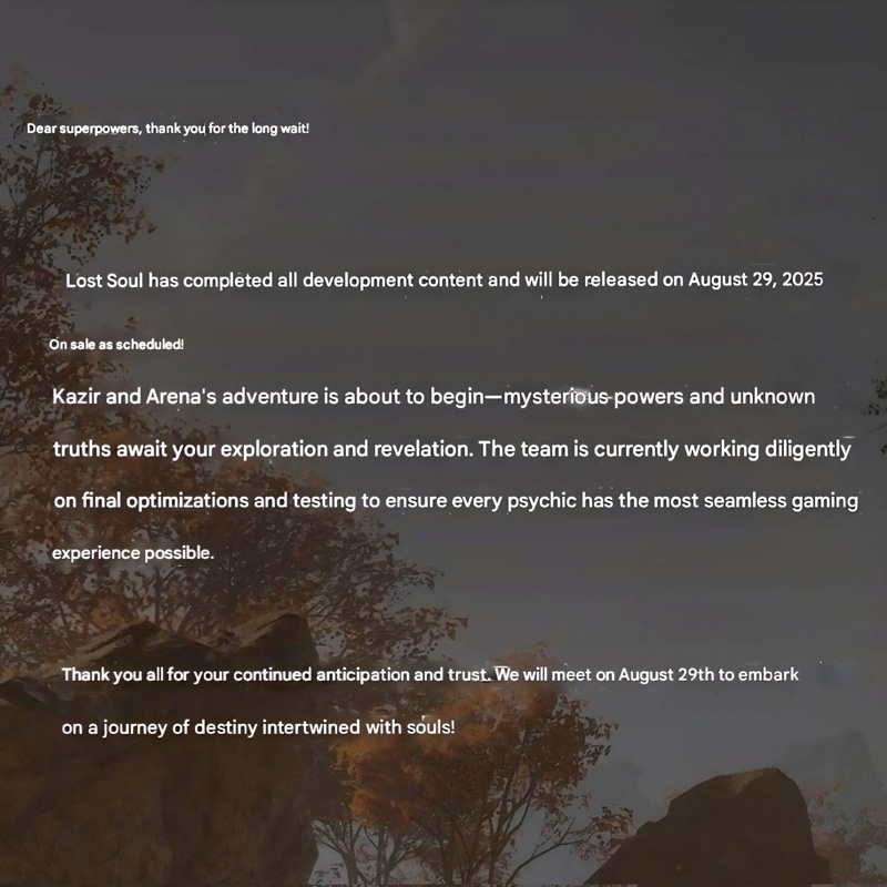 Konst från spelet Lost Soul Aside