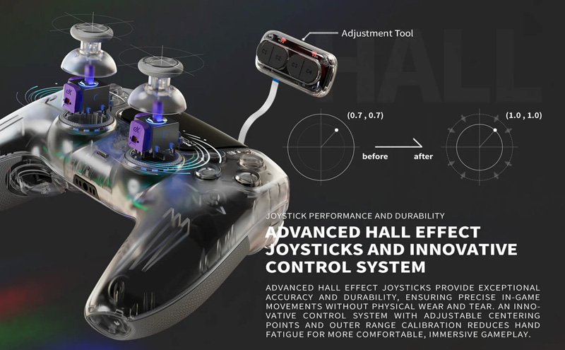 Hexgaming PHANTOM modell 5 spelkontroll