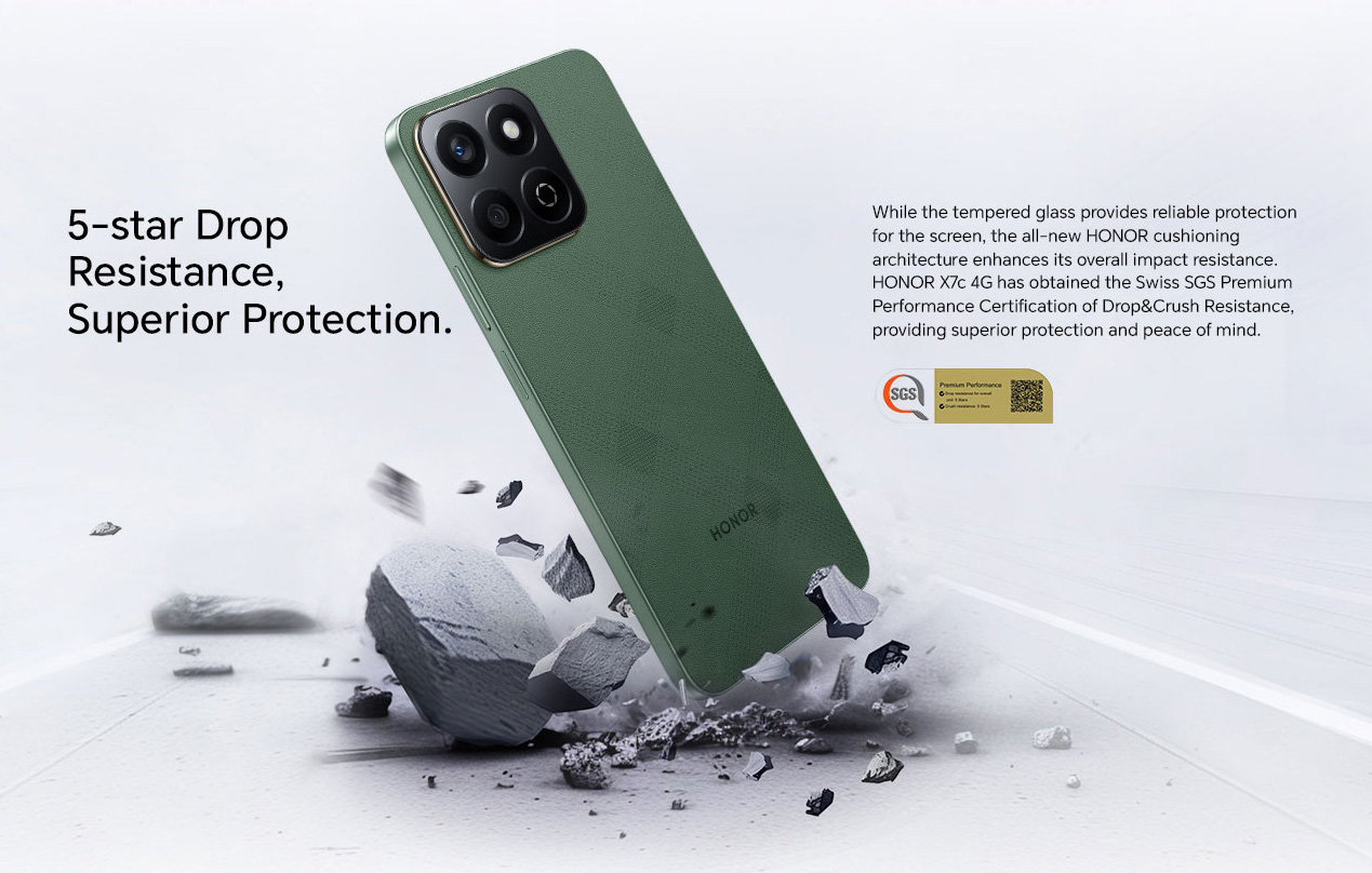 Honor X7c 5G i Moonlight White