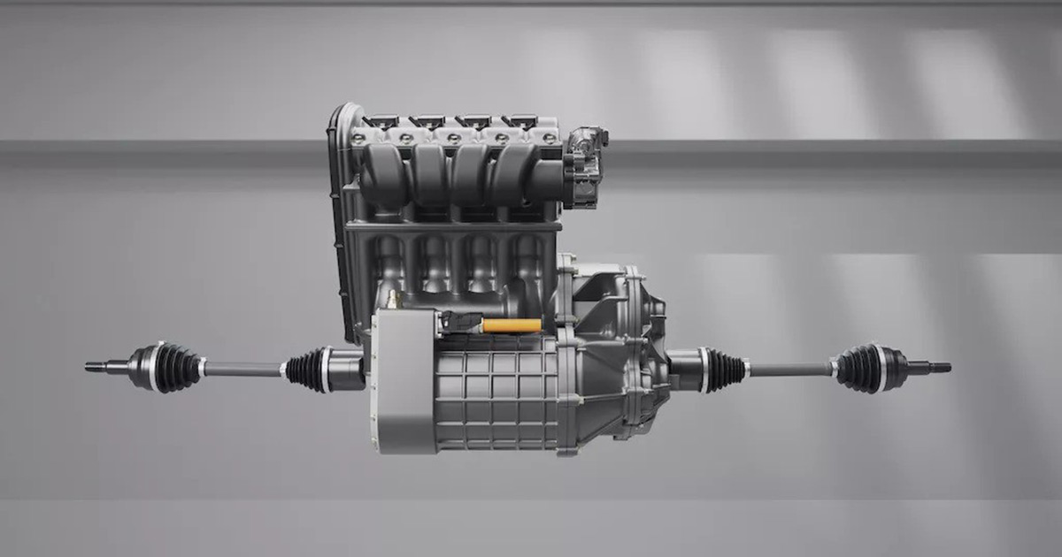 Hybridkraftkällans koncept från Horse Powertrain