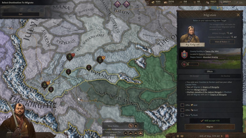 Bild för Khans of the Steppe DLC för Crusader Kings 3
