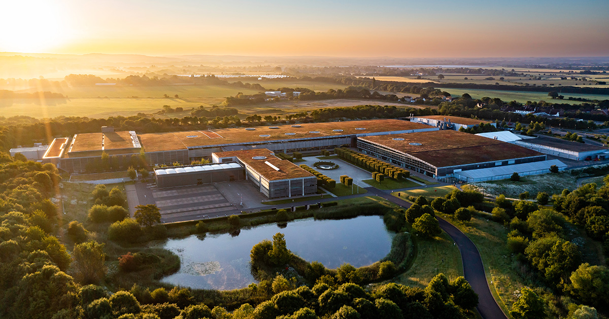 Rolls-Royce fabrik i Goodwood.