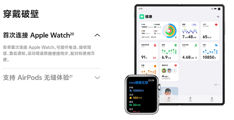 Vivo X Fold 5 Skärm