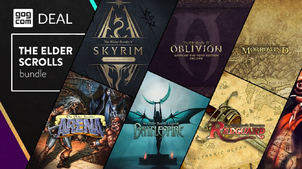Köp Skyrim! Den digitala butiken GOG erbjuder en enorm rabatt på samlingen av alla delar av The Elder Scrolls