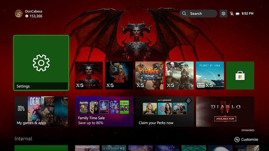 Gratis Diablo IV-inspirerat dynamiskt tema tillgängligt för Xbox Series-konsoler-2