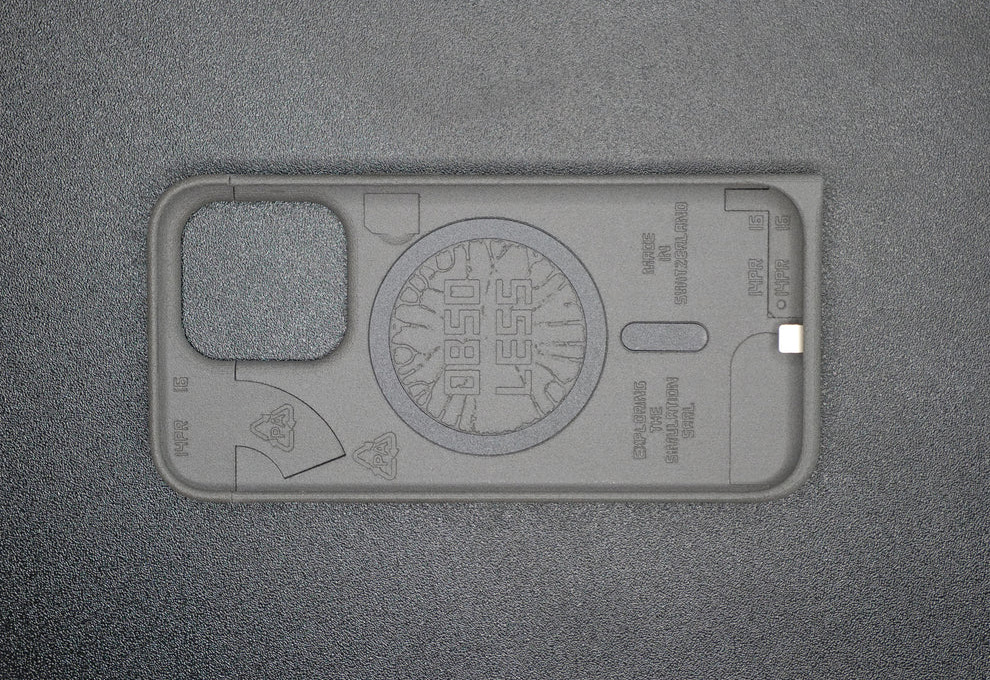 iPhone-fodral med Lightning till USB-C-adapter