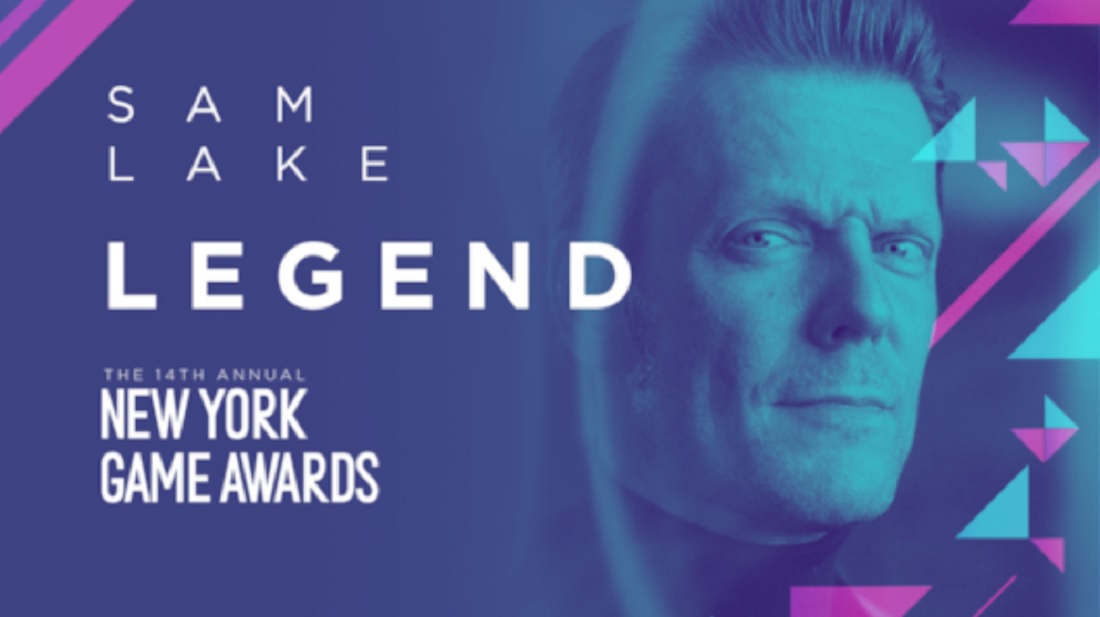 Remedys creative director och skaparen av Max Payne och Alan Wake, Sam Lake, kommer att ta emot Legend Award för sitt bidrag till spelindustrin