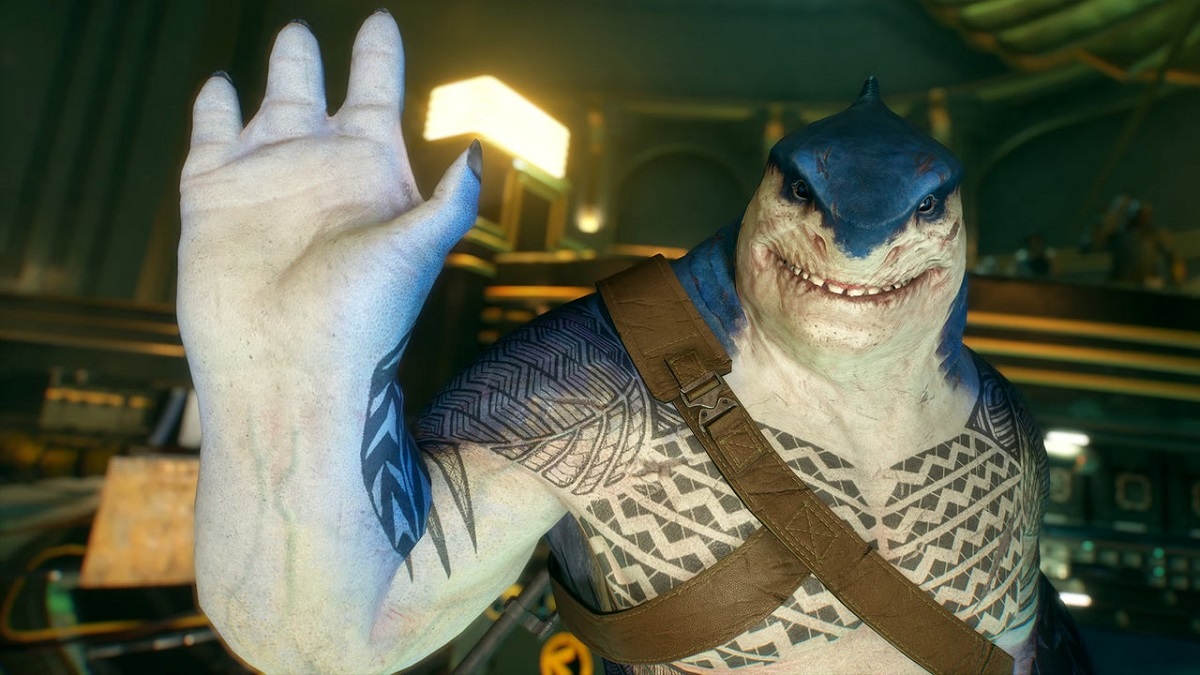 Formidabel Predator vs Superhjältar: Suicide Squad: Kill The Justice League trailer för King Shark avtäckt